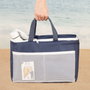 AKTIVE Silla de playa plegable con nevera portátil