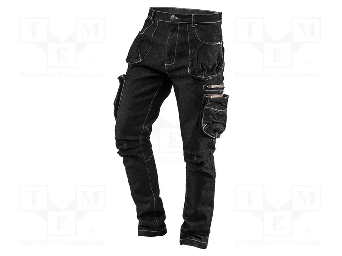 NEO TOOLS Pantalones de trabajo DENIM Negro Talla S NEO TOOLS Pantalones de trabajo DENIM Negro Talla S