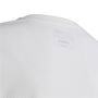 Camiseta de Fútbol de Manga Corta para Niños Adidas Tiro 23 Blanco M