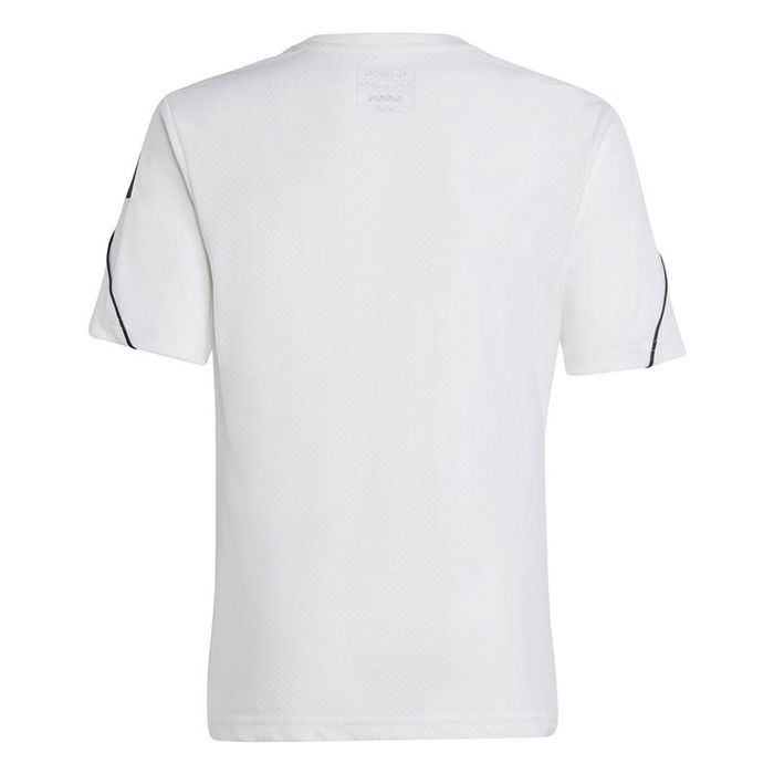 Camiseta de Fútbol de Manga Corta para Niños Adidas Tiro 23 Blanco M