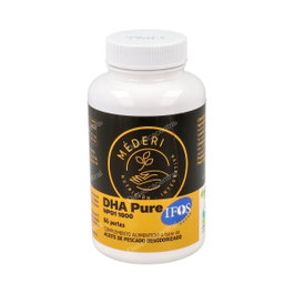 Mederi DHA Pure NPD1 1000 - Complemento Alimenticio de Aceite de Pescado con 1000 mg DHA por Perla - Envase de 66 Perlas