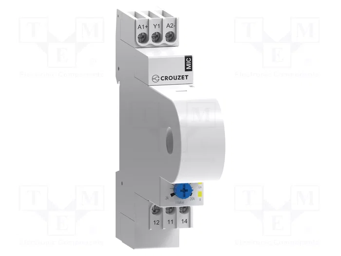 CROUZET MCI Relé de monitorización de corriente AC 24VDC CROUZET MCI Relé de monitorización de corriente AC 24VDC