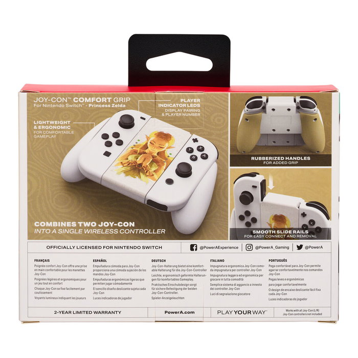 Power A Joy-Con Agarre Confort Zelda Nintendo Switch