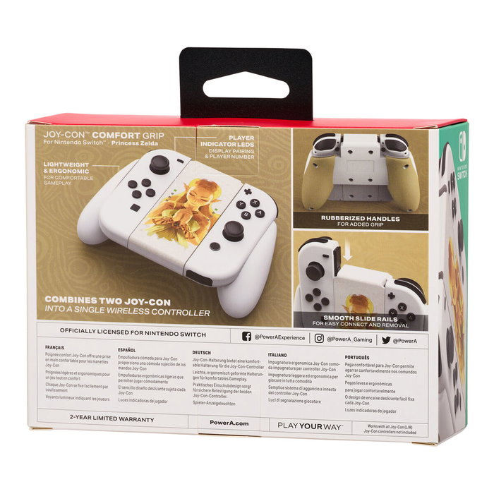 Power A Joy-Con Agarre Confort Zelda Nintendo Switch