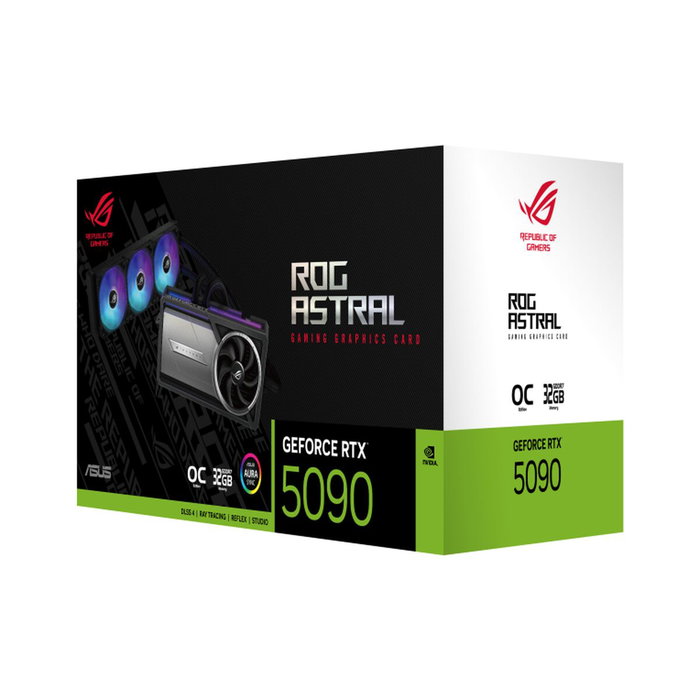 ASUS ROG Astral GeForce RTX 5090 32 GB GDDR7 LC-RTX5090-O32G-GAMING ASUS ROG Astral GeForce RTX 5090 32 GB GDDR7 LC-RTX5090-O32G-GAMING