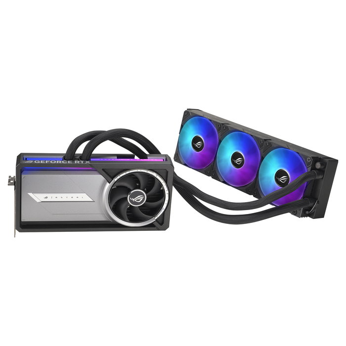 ASUS ROG Astral LC GeForce RTX 5090 32 GB GDDR7 512-bit PCIe 5.0 Tarjeta Gráfica Gaming con 4 Ventiladores y Refrigeración Líquida