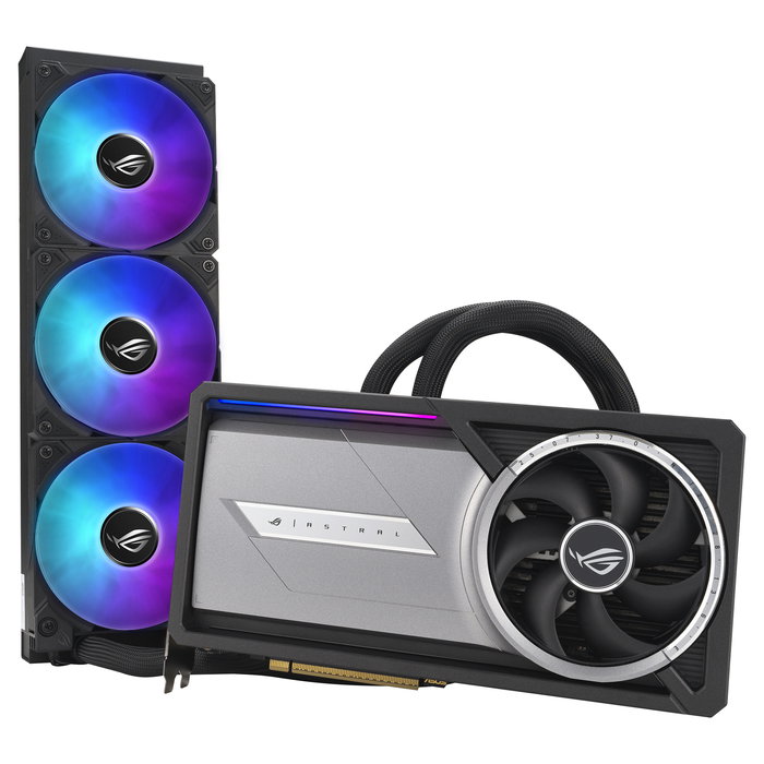 ASUS ROG Astral LC GeForce RTX 5090 32 GB GDDR7 512-bit PCIe 5.0 Tarjeta Gráfica Gaming con 4 Ventiladores y Refrigeración Líquida