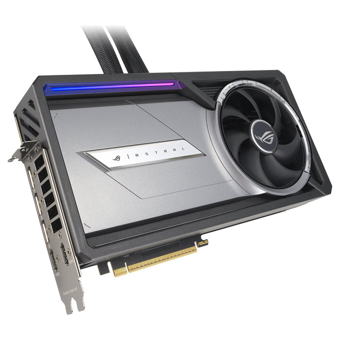 ASUS ROG Astral LC GeForce RTX 5090 32 GB GDDR7 512-bit PCIe 5.0 Tarjeta Gráfica Gaming con 4 Ventiladores y Refrigeración Líquida