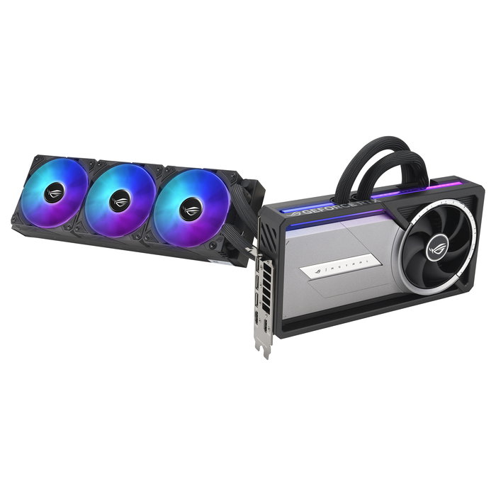 ASUS ROG Astral LC GeForce RTX 5090 32 GB GDDR7 512-bit PCIe 5.0 Tarjeta Gráfica Gaming con 4 Ventiladores y Refrigeración Líquida