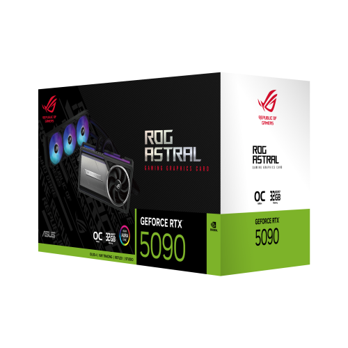 ASUS ROG Astral GeForce RTX 5090 32 GB GDDR7 LC-RTX5090-O32G-GAMING ASUS ROG Astral GeForce RTX 5090 32 GB GDDR7 LC-RTX5090-O32G-GAMING