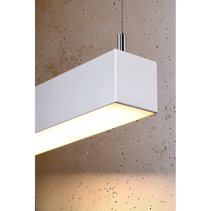 PINNE SOL-TH.229 Lámpara LED Colgante, Plafón o Aplique - Moderna, Minimalista para Gimnasio, Oficina, Galería (200W)