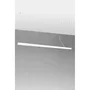 PINNE SOL-TH.229 Lámpara LED Colgante, Plafón o Aplique - Moderna, Minimalista para Gimnasio, Oficina, Galería (200W)