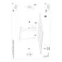 PINNE SOL-TH.229 Lámpara LED Colgante, Plafón o Aplique - Moderna, Minimalista para Gimnasio, Oficina, Galería (200W)