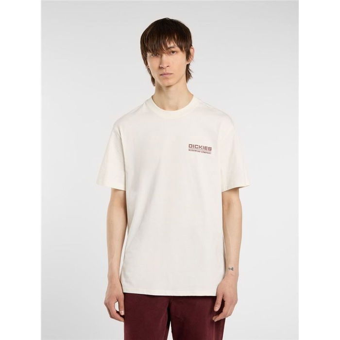 Camiseta de Manga Corta Hombre Dickies Bolivar Ss Blanco