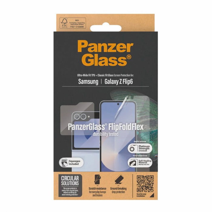 PanzerGlass Protector de Pantalla para Samsung Galaxy Z Flip 6