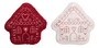 DKD Home Decor Cojín de Poliéster Surtido Blanco y Rojo