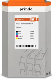 Prindo Classic Multipack Negro, Cian, Magenta y Amarillo