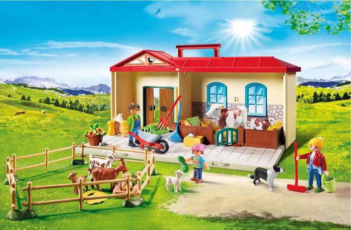 Granja maletín playmobil country Granja maletín playmobil country