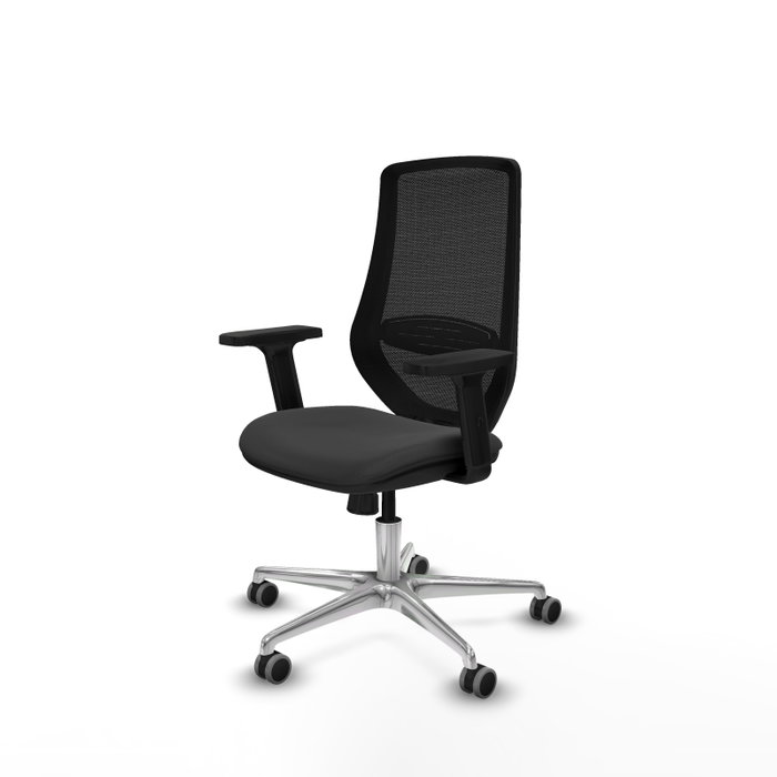 PIQUERAS Y CRESPO Silla de oficina Mardos con mecanismo Sincro, Gris oscuro y Negro PIQUERAS Y CRESPO Silla de oficina Mardos con mecanismo Sincro, Gris oscuro y Negro