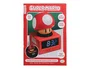 Nintendo Super Mario Despertador Digital con Pantalla LED, Función Snooze y Sonidos Oficiales, Reloj Alarma Icono Super Mushroom para Fans y Coleccionistas