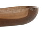 DKD Home Decor Bandeja de Decoración de Teca Natural 55x29x11 cm