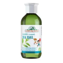 Corpore Sano Champú Tea Tree Antipiojos 300ml Bio - Tratamiento Capilar Natural