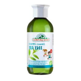 CORPORE SANO Champu Tea Tree Antipiojos 300Ml. Bio