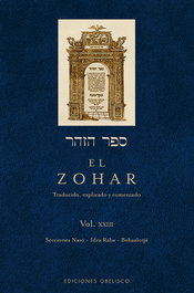 OBELISCO EDICIONES, El Zohar (Volumen XXIII) - Rabí Shimón Bar Iojai