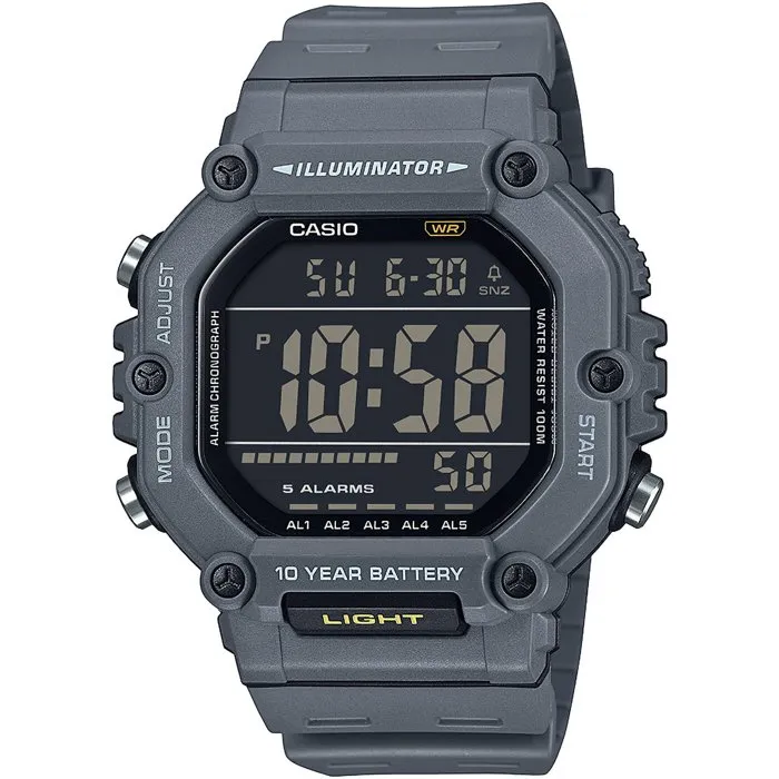 CASIO AE-1600H Reloj Digital para Hombre Cuarzo Gris AE-1600H CASIO AE-1600H Reloj Digital para Hombre Cuarzo Gris AE-1600H