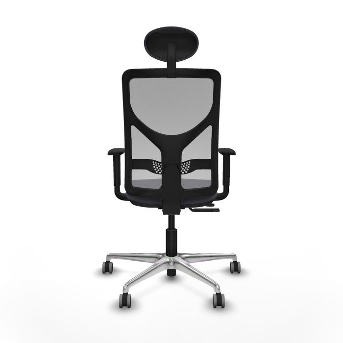 PIQUERAS Y CRESPO Silla de oficina Motilla con mecanismo Sincro/Traslack Gris