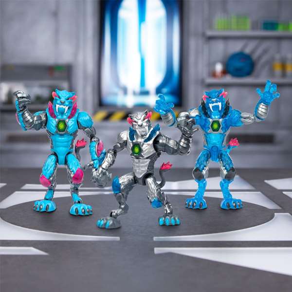 Mr. Beast Figuras Mutantes Figura 14 cm Añade Líquido Pulsa Escáner Dactilar Revela Mutador Modelos Surtidos