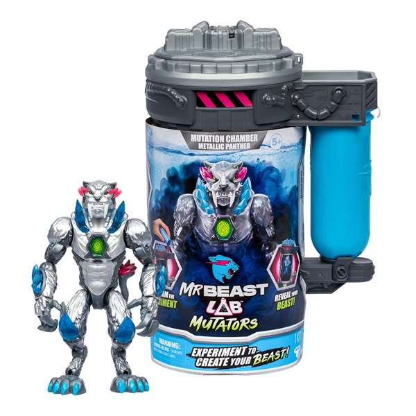 Mr. Beast Figuras Mutantes Figura 14 cm Añade Líquido Pulsa Escáner Dactilar Revela Mutador Modelos Surtidos