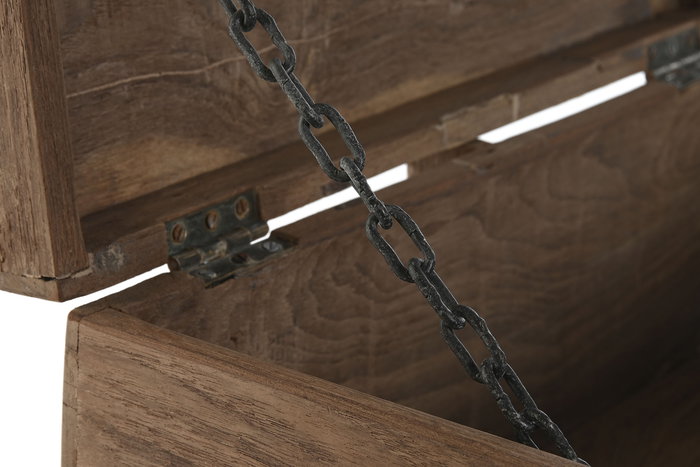 DKD Home Decor Arcón Item Home Unique/Antique Negro Marrón Madera 31 x 31 x 46 cm DKD Home Decor Arcón Item Home Unique/Antique Negro Marrón Madera 31 x 31 x 46 cm