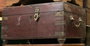DKD Home Decor Arcón Item Home Unique/Antique Negro Marrón Madera 31 x 31 x 46 cm