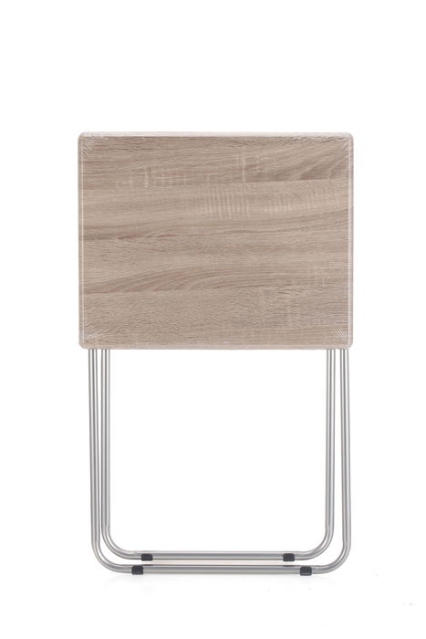 Inde Mesa Plegable Madera-Metal 48x38x66 cm 12mm Mdf 5.28 kg (2 Unidades)