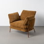 Ixia Sillón Marrón Claro Tejido-Metal