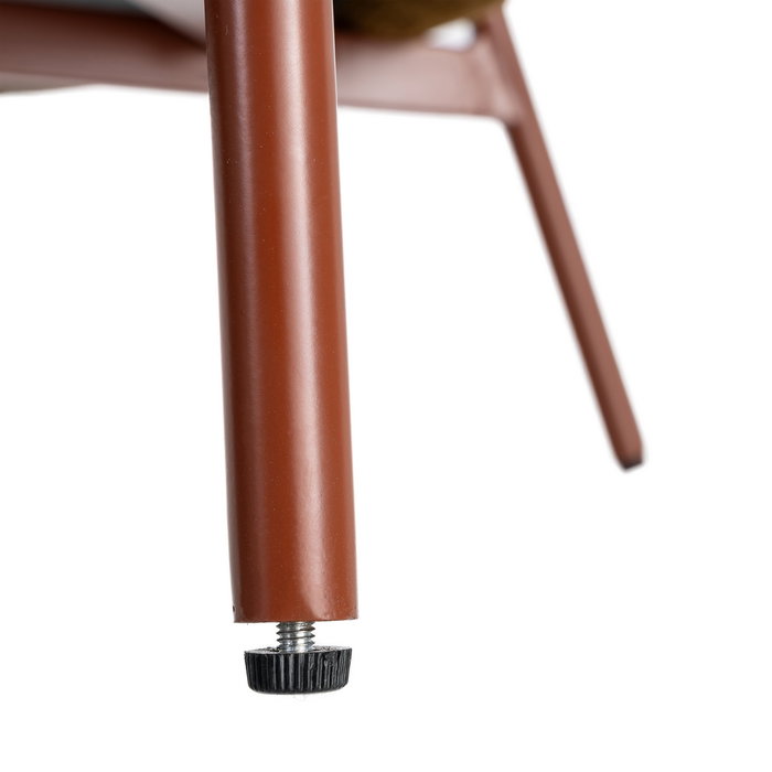 Ixia Sillón Marrón Claro Tejido-Metal