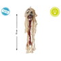 Atosa Calavera Colgante Decorativa con Luz LED de 75 cm para Halloween - Decoración Tétrica con Efectos de Sombra
