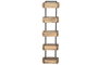 DKD Home Decor Estantería Teca 32x14x124 Ladrillos Antiguos