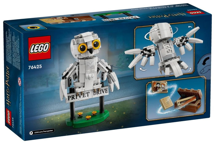 LEGO Harry Potter Hedwig en el Número 4 de Privet Drive 76425