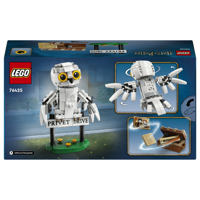 LEGO Harry Potter Hedwig en el Número 4 de Privet Drive 76425