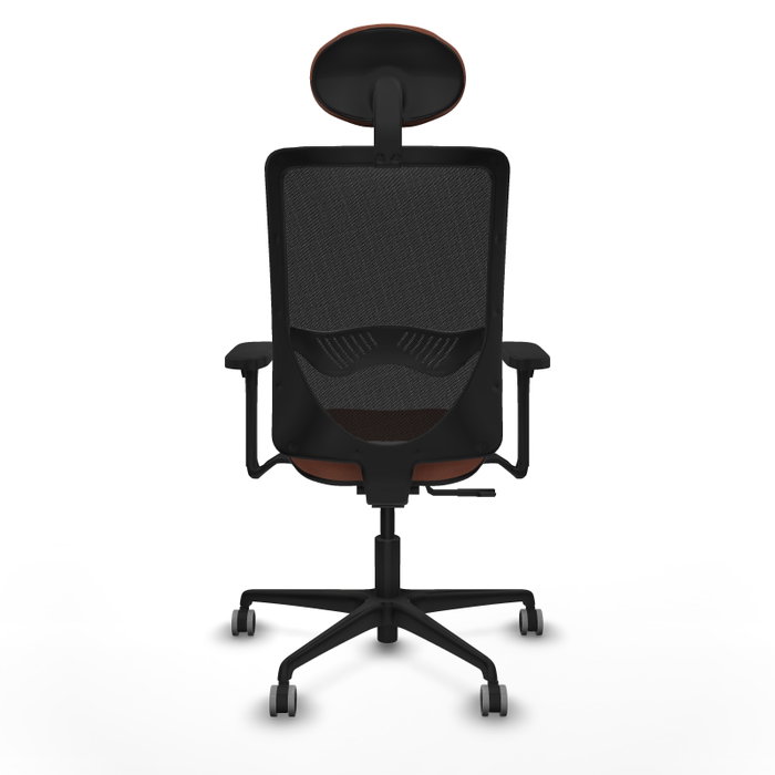 PIQUERAS Y CRESPO Silla de oficina Zulema con mecanismo Sincro, Marrón y Negro PIQUERAS Y CRESPO Silla de oficina Zulema con mecanismo Sincro, Marrón y Negro