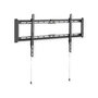 VALUE TV-Wandhalterung 17.99.1224, soporte de pared fijo para televisores de 43 a 90 pulgadas, hasta 75 kg, color negro, metal