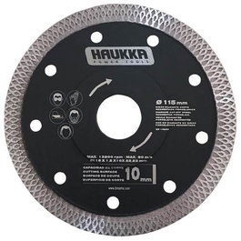 Haukka Disco Diamante Turbo Porcelánico Extrafino 115mm