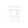 DKD Home Decor Mesita Auxiliar Moderno Blanco 40 x 46 x 40 cm