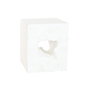 DKD Home Decor Mesita Auxiliar Moderno Blanco 40 x 46 x 40 cm