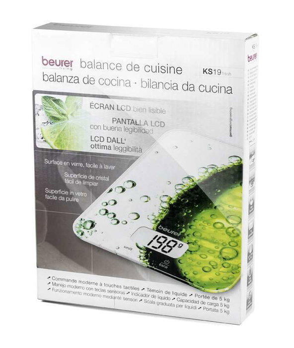 Beurer KS-19 FRESH Balanza de Cocina Beurer KS-19 FRESH Balanza de Cocina