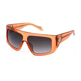 Just Cavalli SJC145-6006DD Gafas de sol con cristal gris degradado y detalles naranja