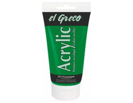 Kreul Pintura acrílica EL GRECO Verde Permanent Green 150ml
