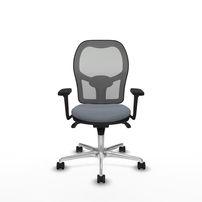 PIQUERAS Y CRESPO Silla de oficina Jorquera Gris con mecanismo Sincro PIQUERAS Y CRESPO Silla de oficina Jorquera Gris con mecanismo Sincro